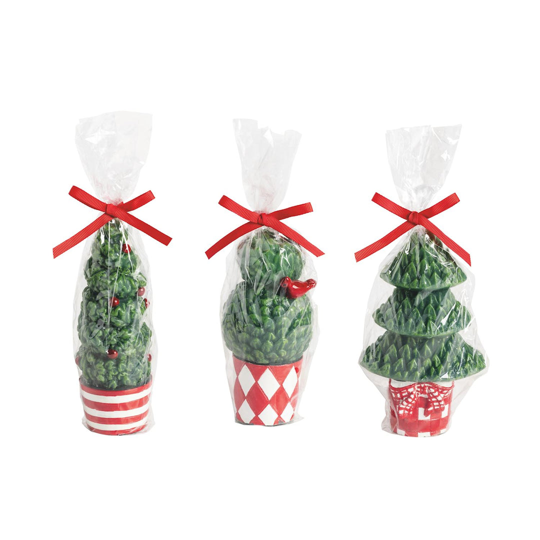 Christmas Topiary Candles