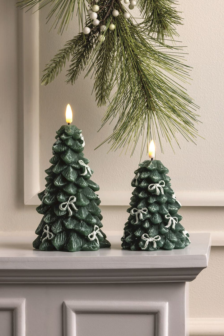 Bow Tree Flameless Candles