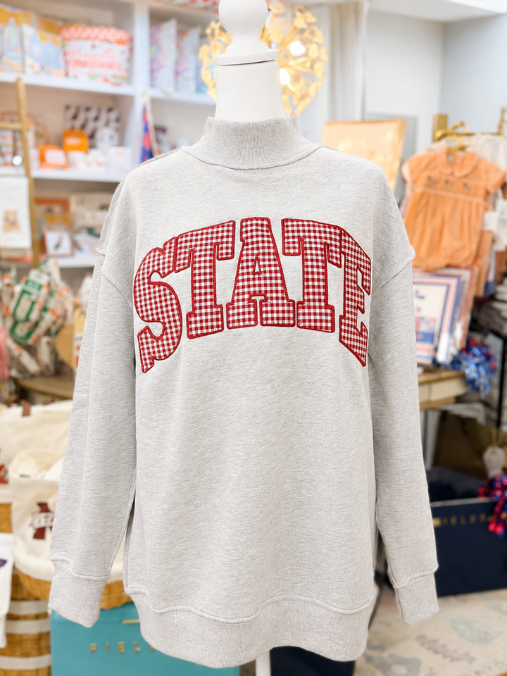 STATE Mock Neck Sweatshirt