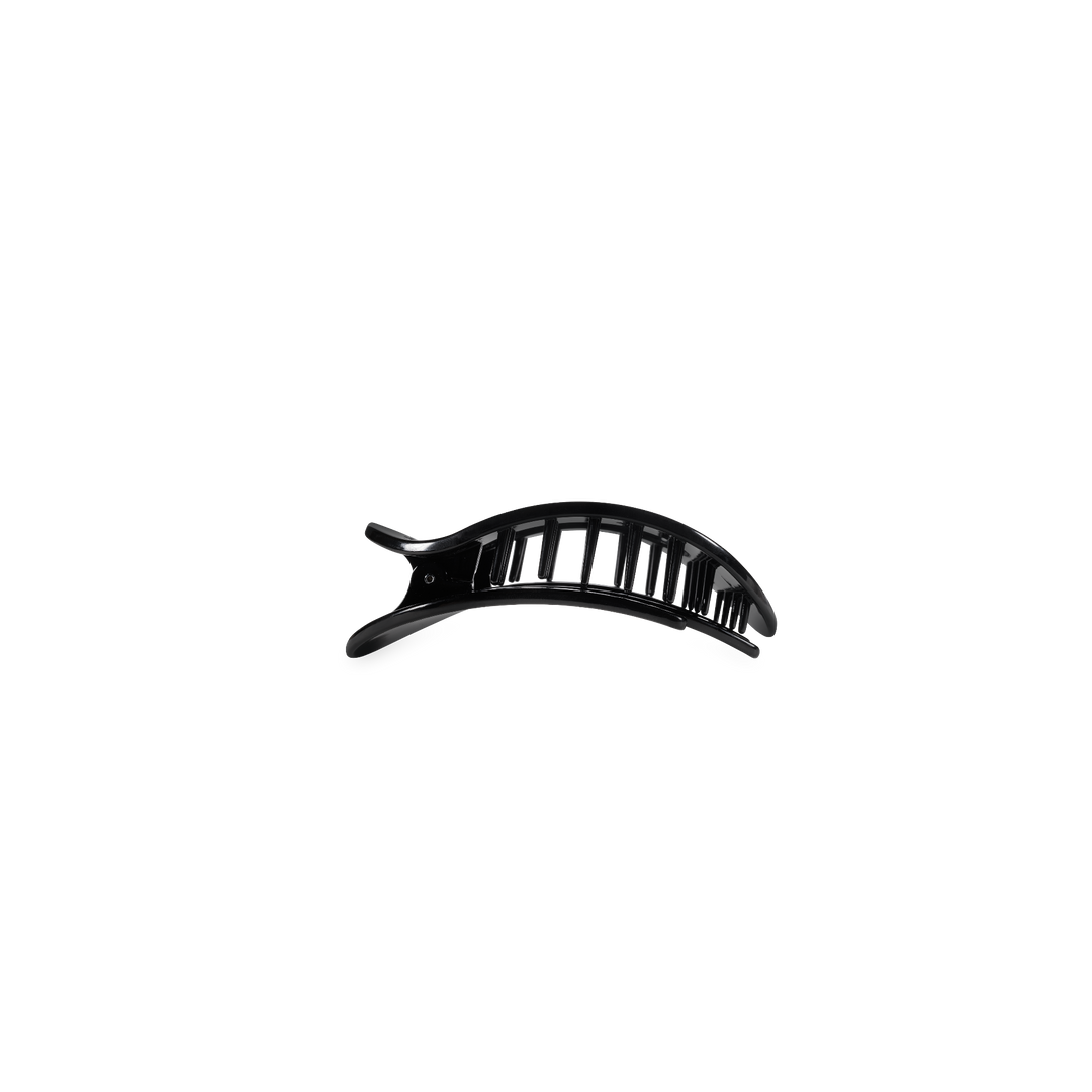 Jet Black | Tiny | Flat Round Clip