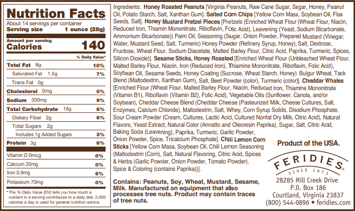 5 O'clock Crunch Snack Mix | 14oz