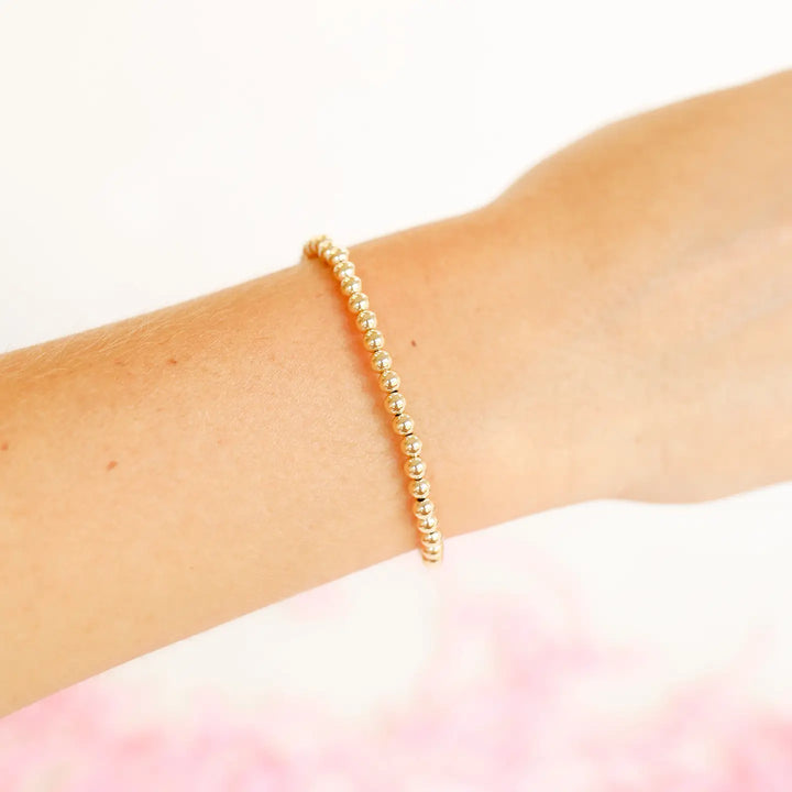 Gold Filled Beaded Bracelets