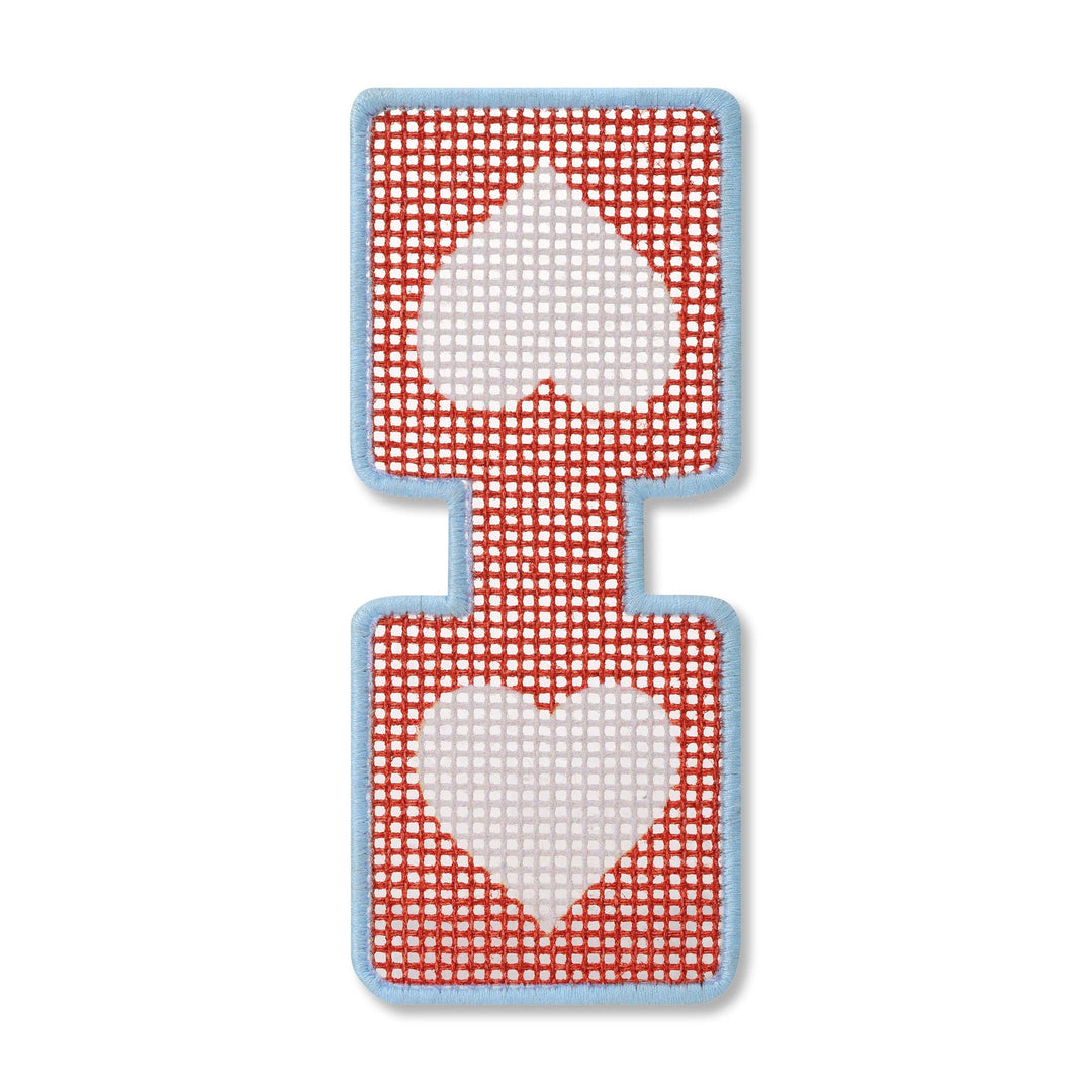 Heart Needlepoint Keychain Kit