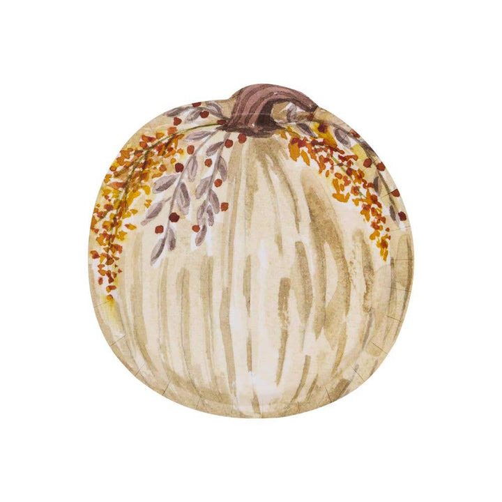 Amber Harvest Die Cut Salad Plates