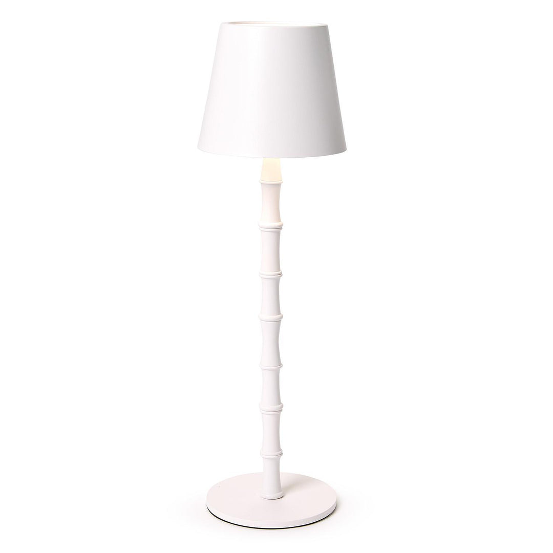 Cordless Beaded Pole Table Lamp