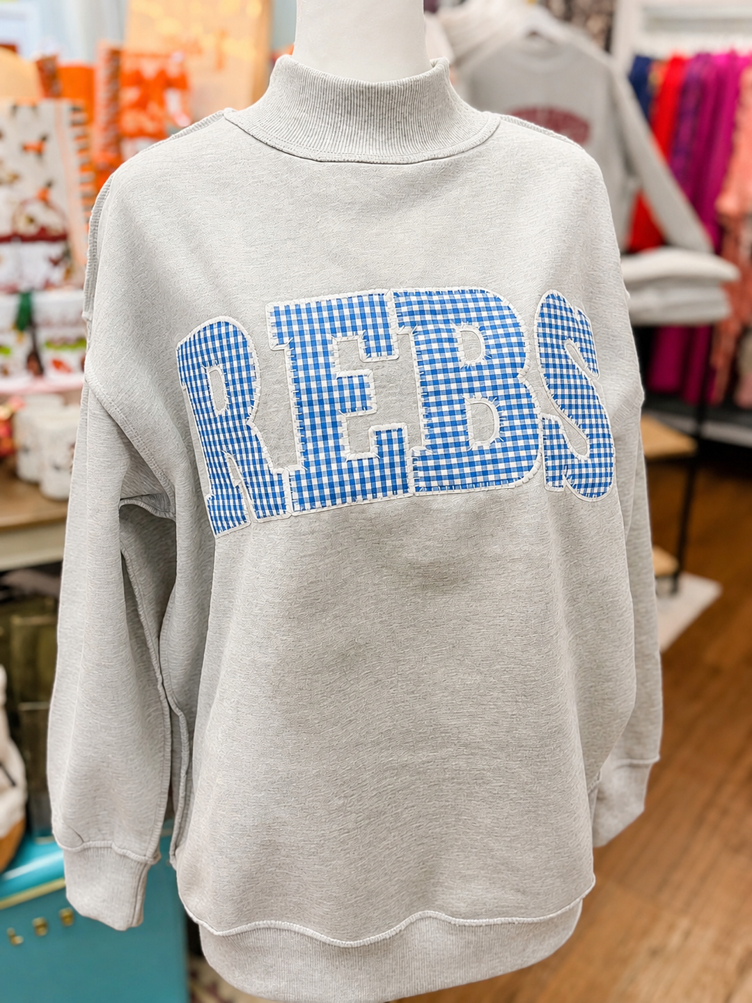 REBS Mock Neck Sweatshirt