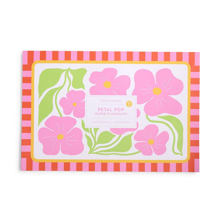 Petal Pop 40 Sheet Paper Placemats