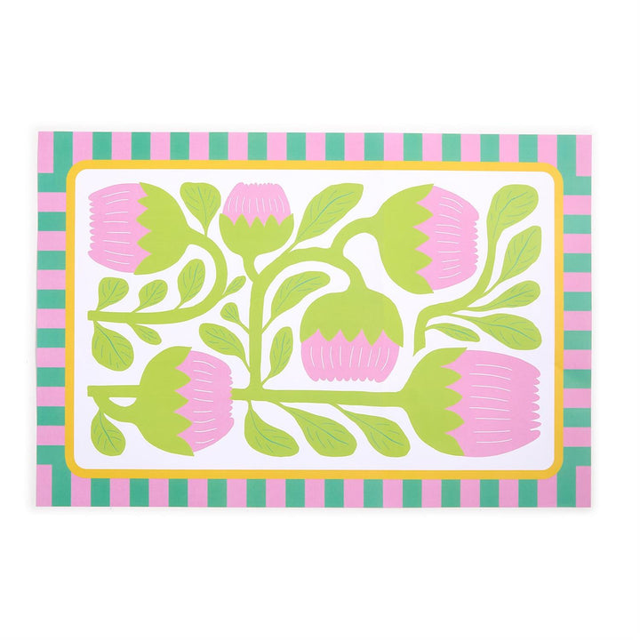 Petal Pop 40 Sheet Paper Placemats