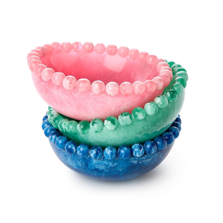 Color Pop Beaded Rim Bowl