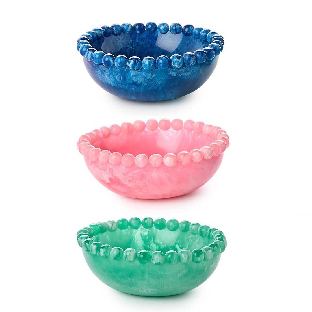 Color Pop Beaded Rim Bowl