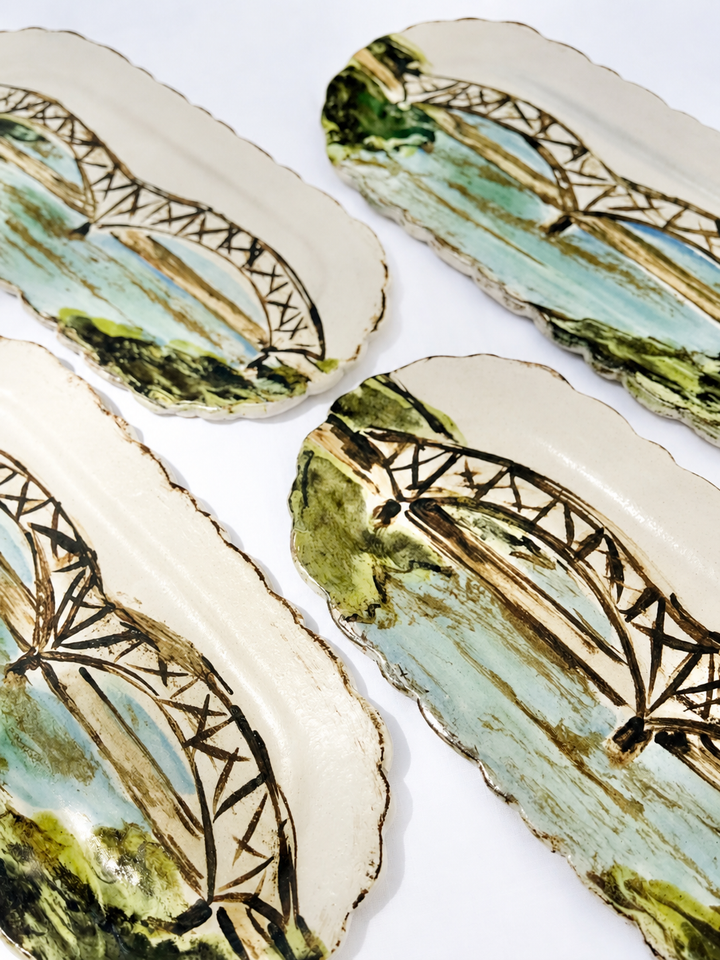 Memphis Bridge Tray | Rosaline Pottery