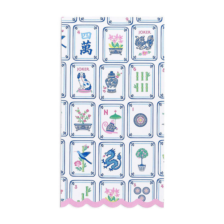 Mahjong Tiles Cocktail/ Guest Napkin