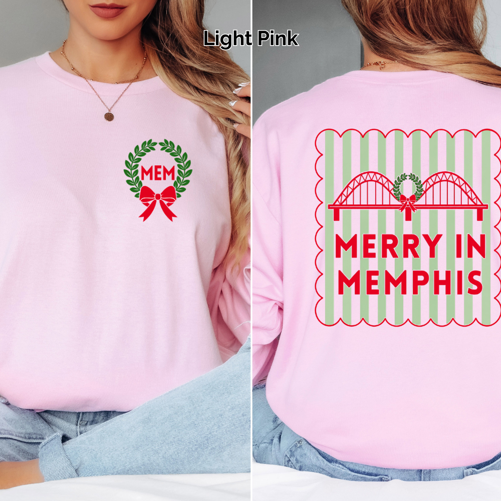 PREORDER | Merry in Memphis Long Sleeve T-shirt