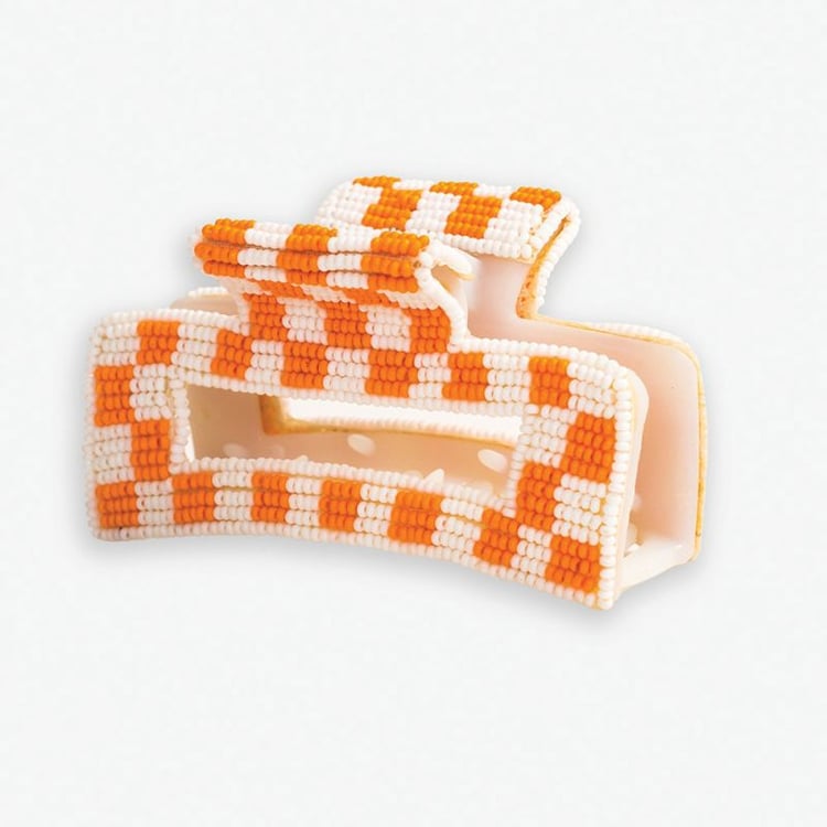 Gameday Beaded Claw Clips