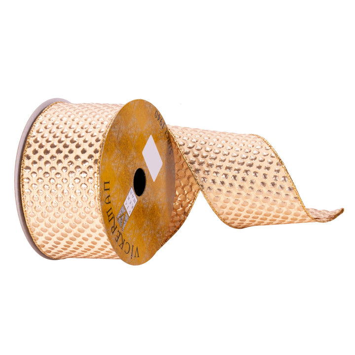 Champagne Spots Ribbon