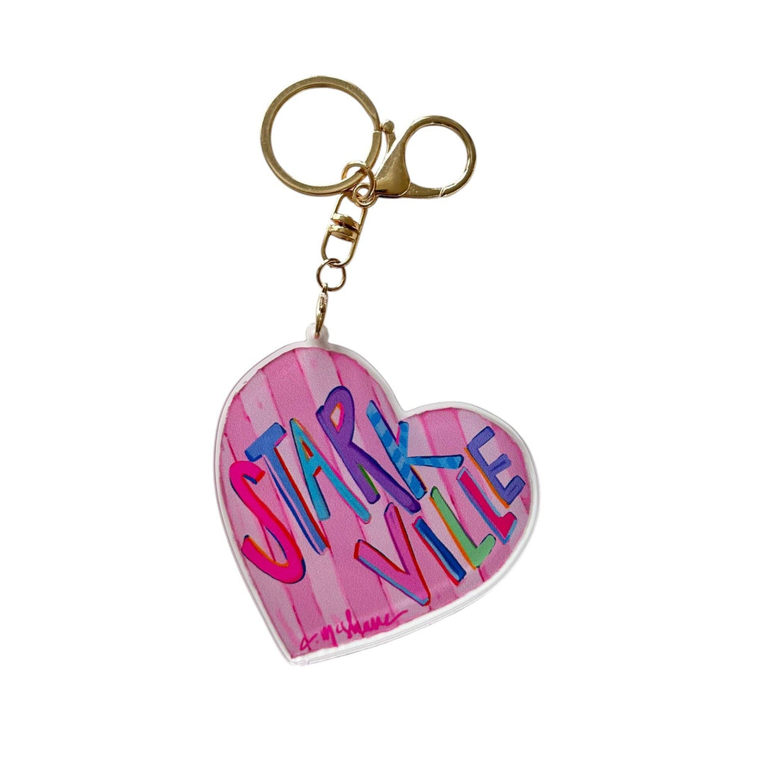 Starkville Love Key Chain