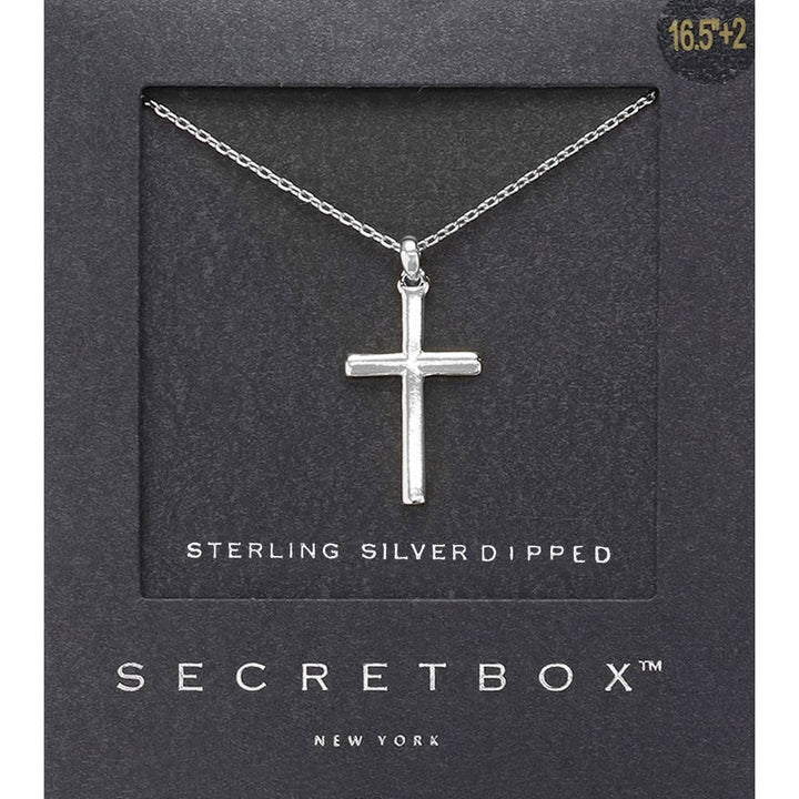 Gold Dipped Cross Pendant Necklace