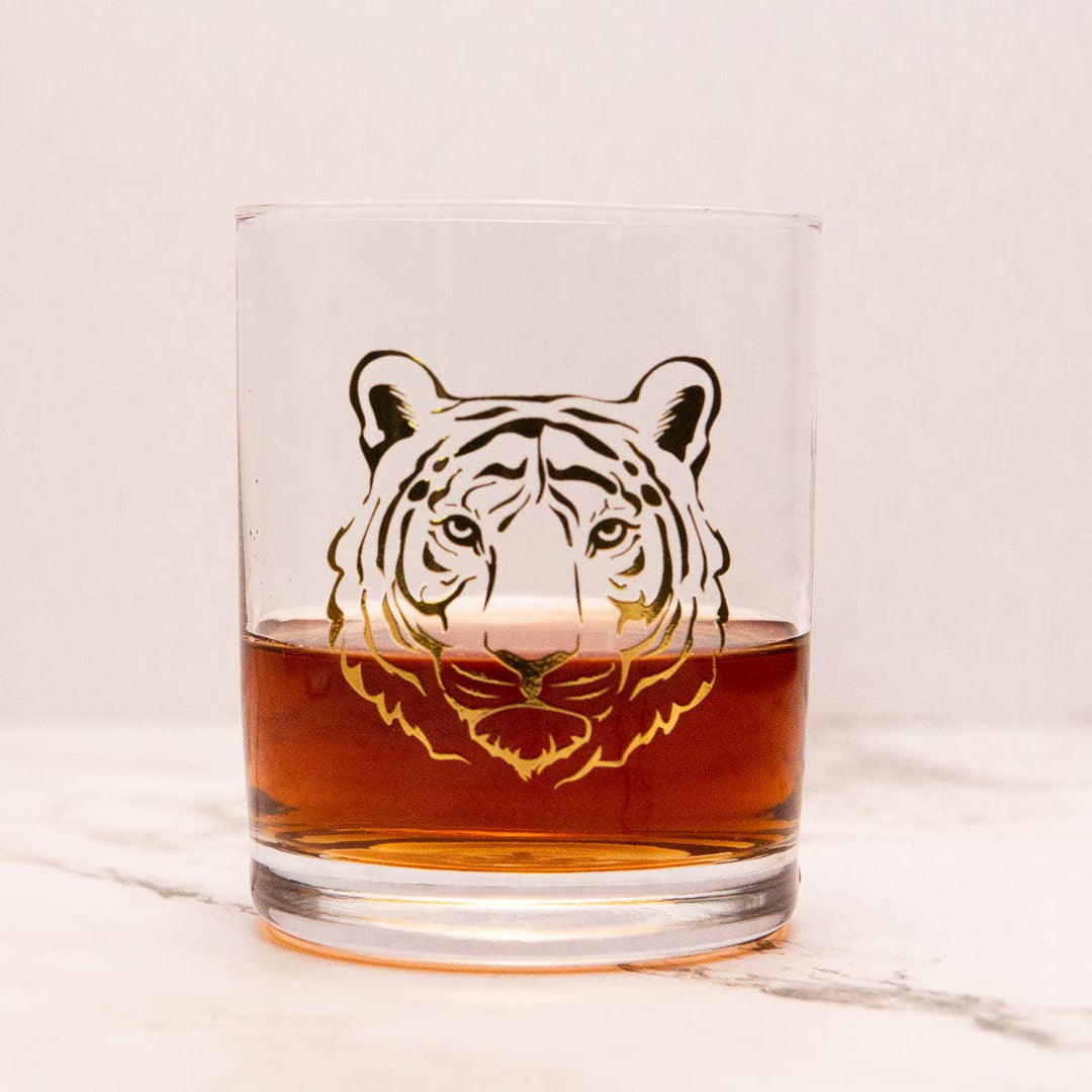 Tiger Rocks Glass