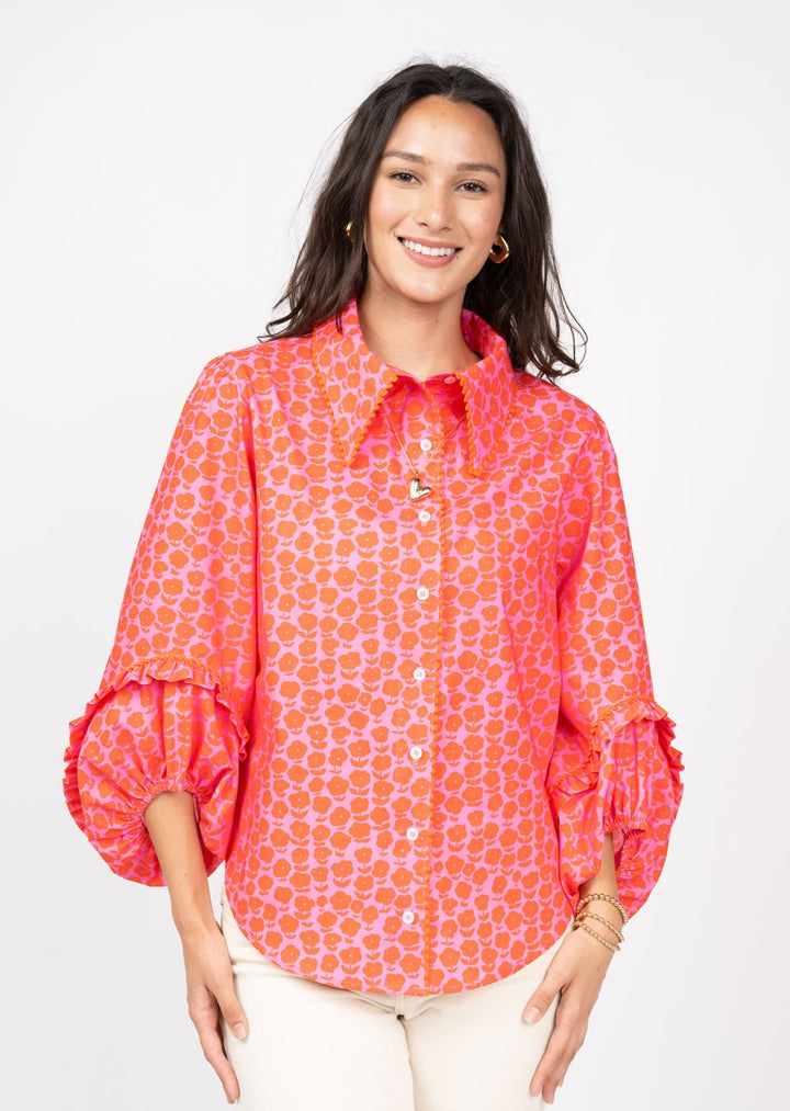 Ivy Jane Puffy Daisy Top