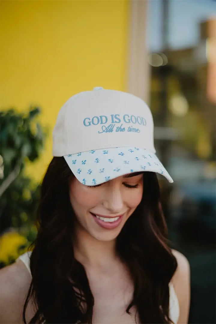 God is Good All The Time Trucker Hat