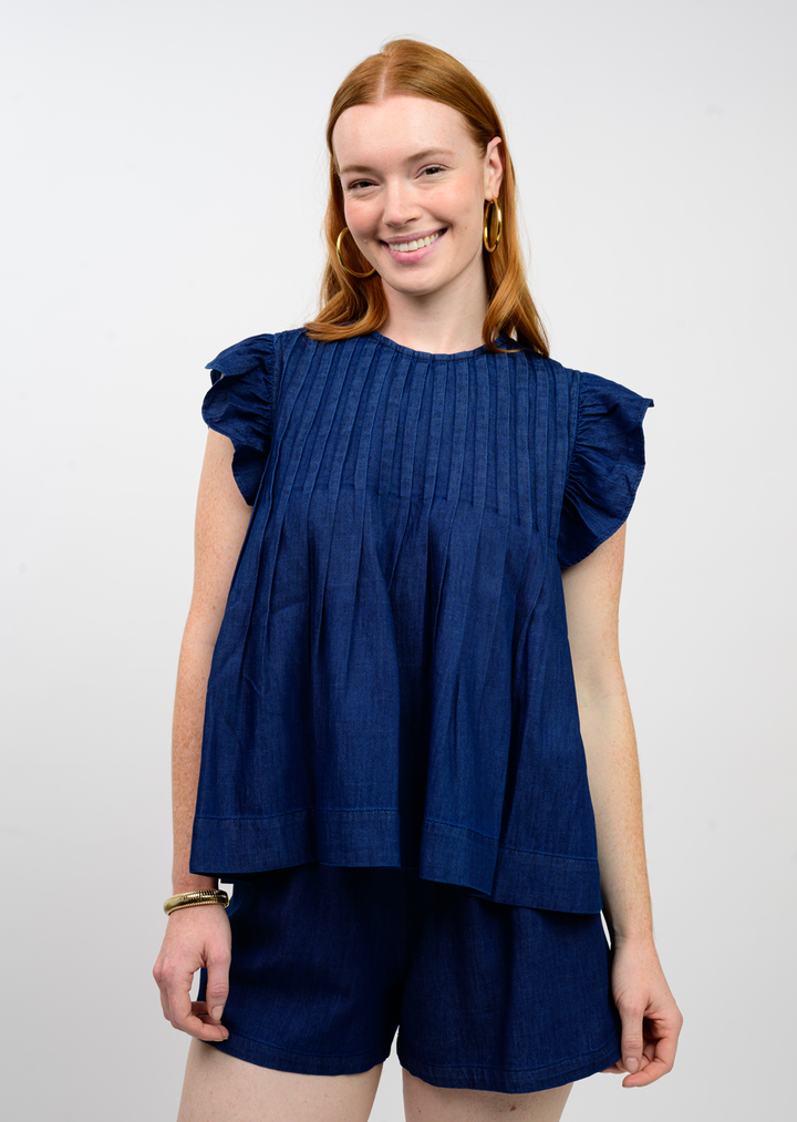 Ivy Jane Tucked Denim Top