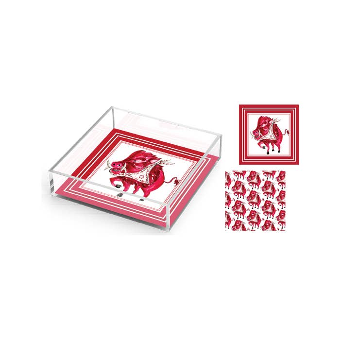 Collegiate Mascot Small Acrylic Tray