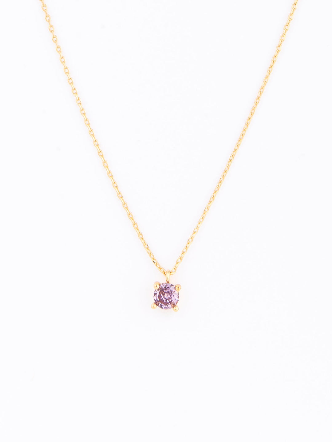 Girls Birthstone Pendant Necklaces