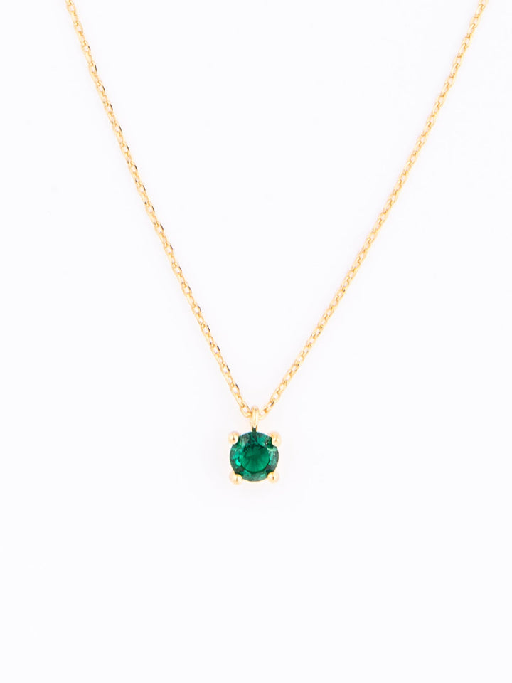 Girls Birthstone Pendant Necklaces