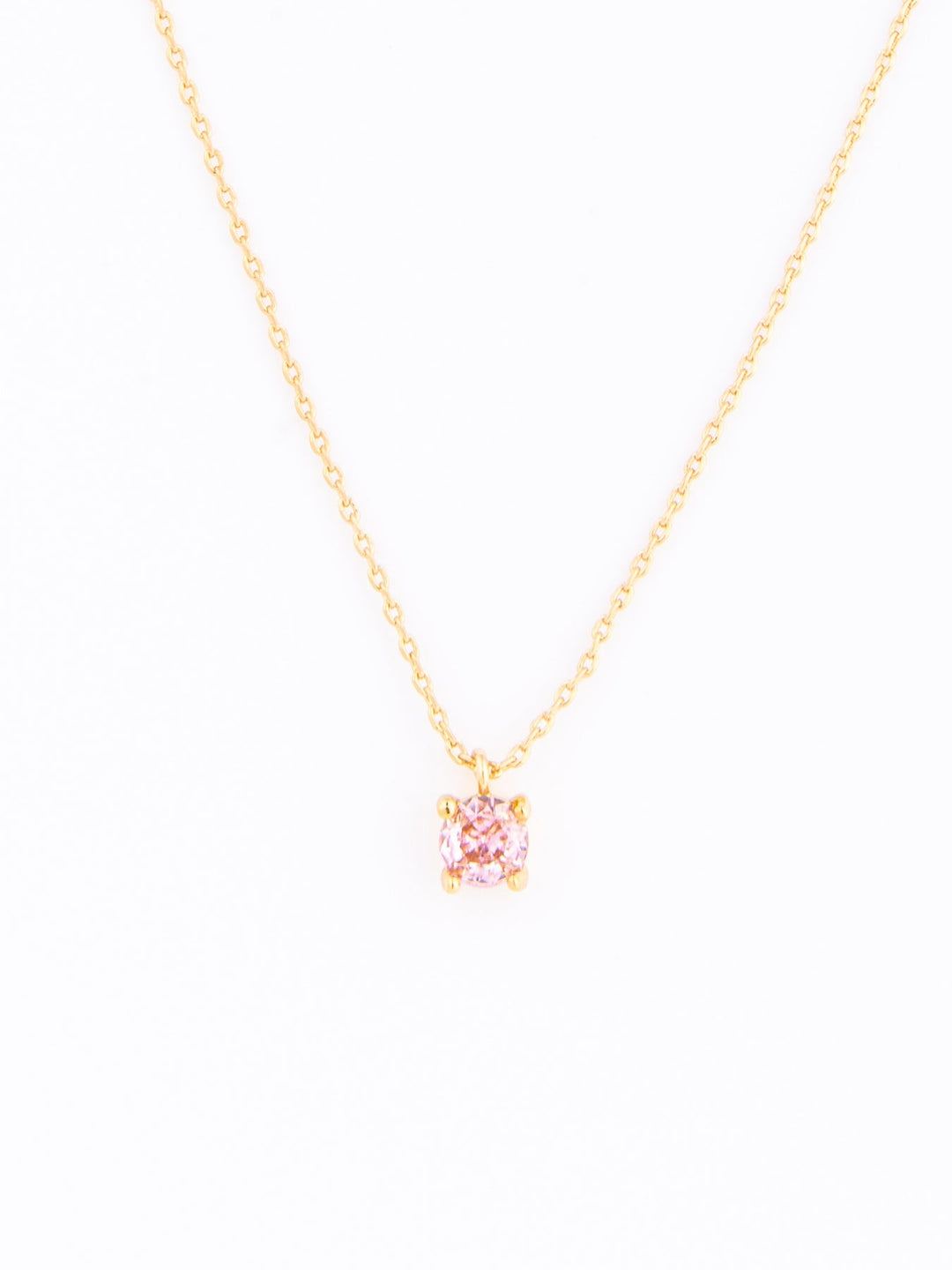 Girls Birthstone Pendant Necklaces