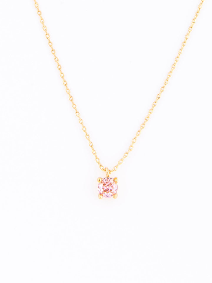 Girls Birthstone Pendant Necklaces