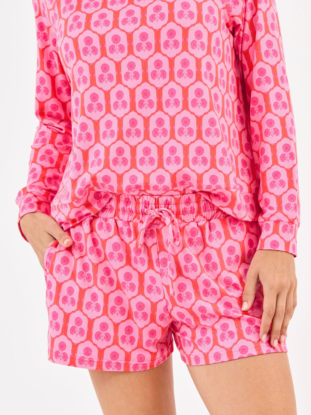 Annie Rosette Charm Pajama Set