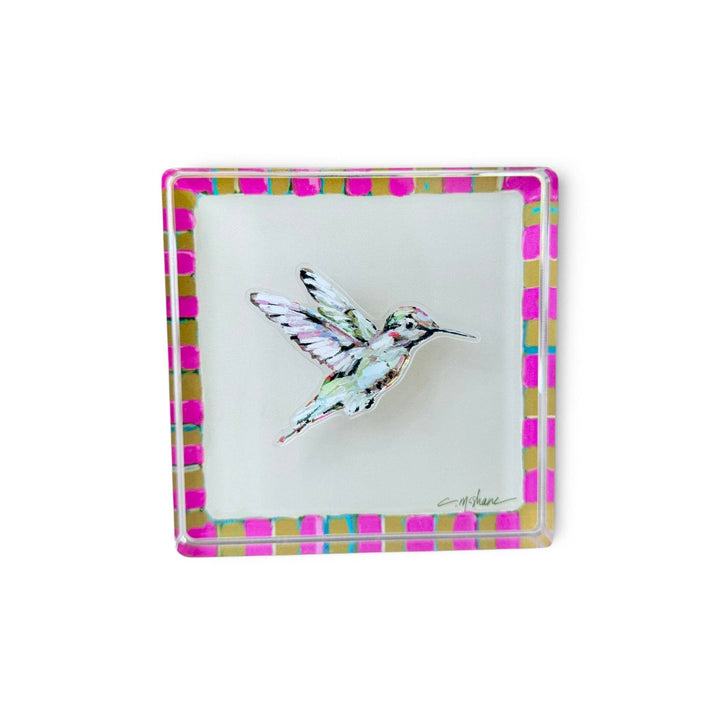 Hummingbird Acrylic Magnet