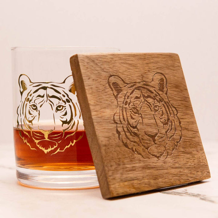 Tiger Rocks Glass