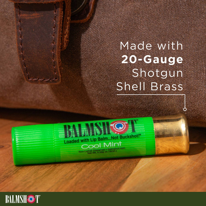 Shotgun Shell Lip Balm | Cool Mint Camo