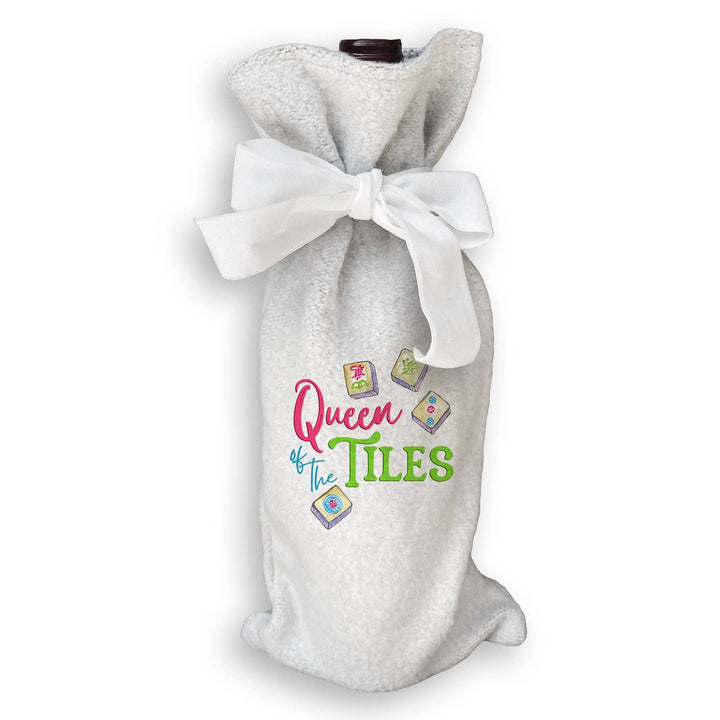 Queen of the Tiles Tea Towel
