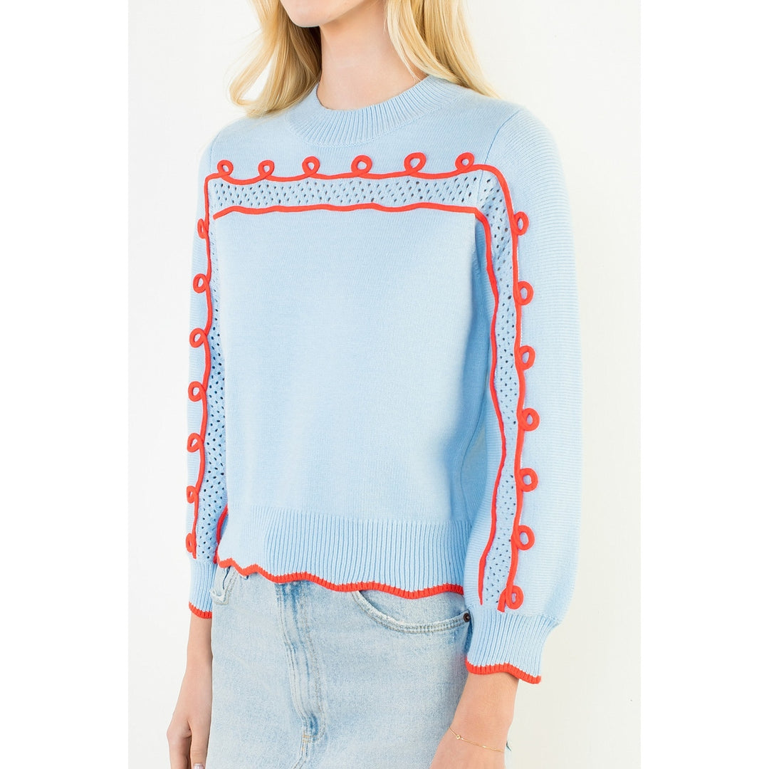 Willow Wavy Pattern Knitted