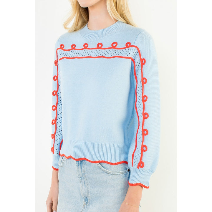 Willow Wavy Pattern Knitted