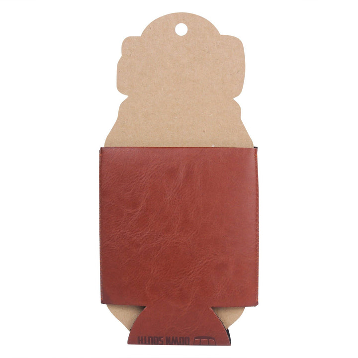 TN Faux Leather Can Cooler