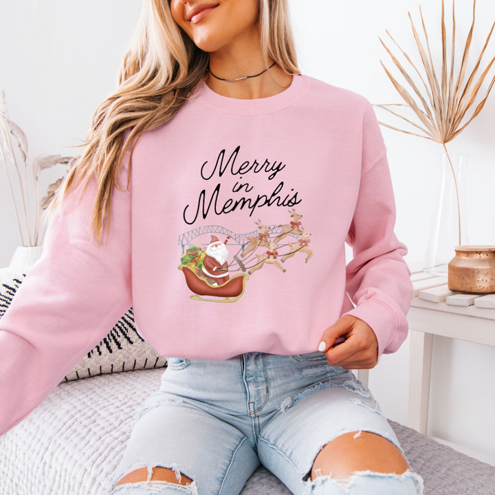 Merry in Memphis Christmas Shirt/Sweatshirt