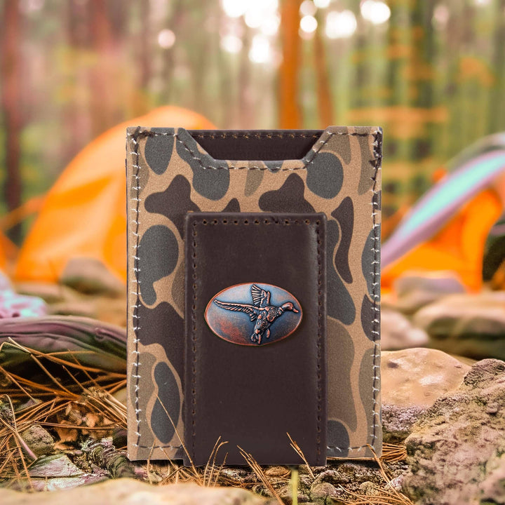 Mallard Men's Magnetic Front Pocket Wallet