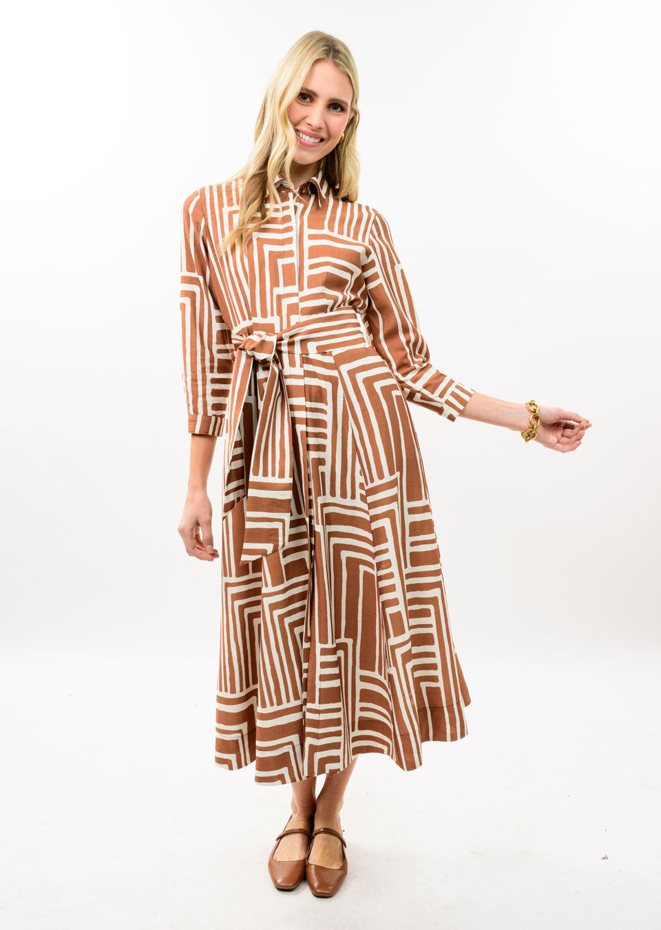 Graphic Shirt Dress | Ivy Jane