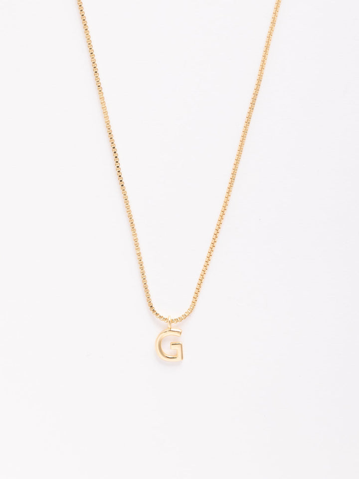 Gwen Initial Necklaces