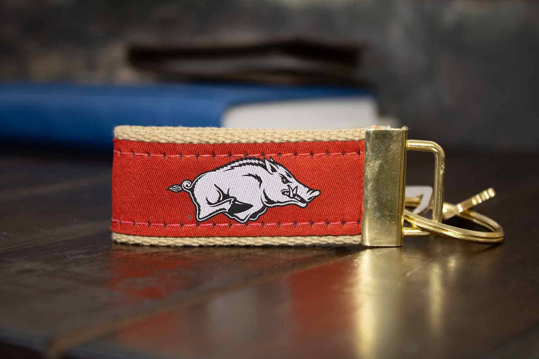 Arkansas Razorbacks Collegiate Key Chain