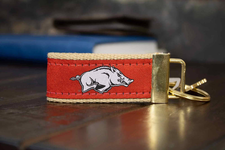 Arkansas Razorbacks Collegiate Key Chain