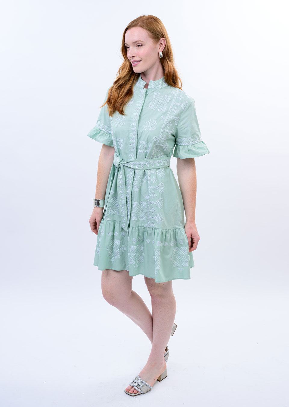 Ivy Jane Cross Stitched Dress