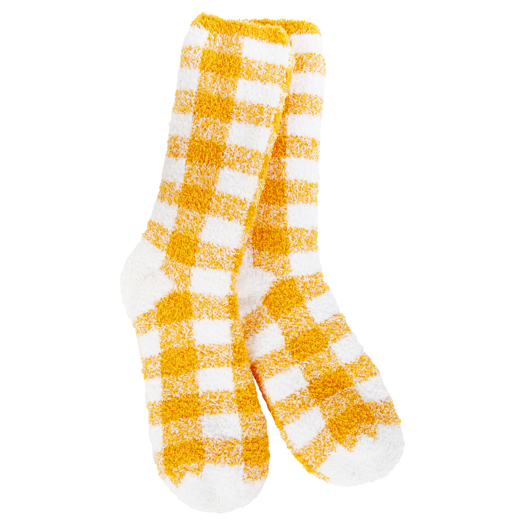 Knit Pickin Fireside Crew OS Orange/White