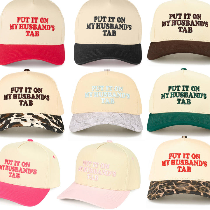 On My Husband's Tab Hat