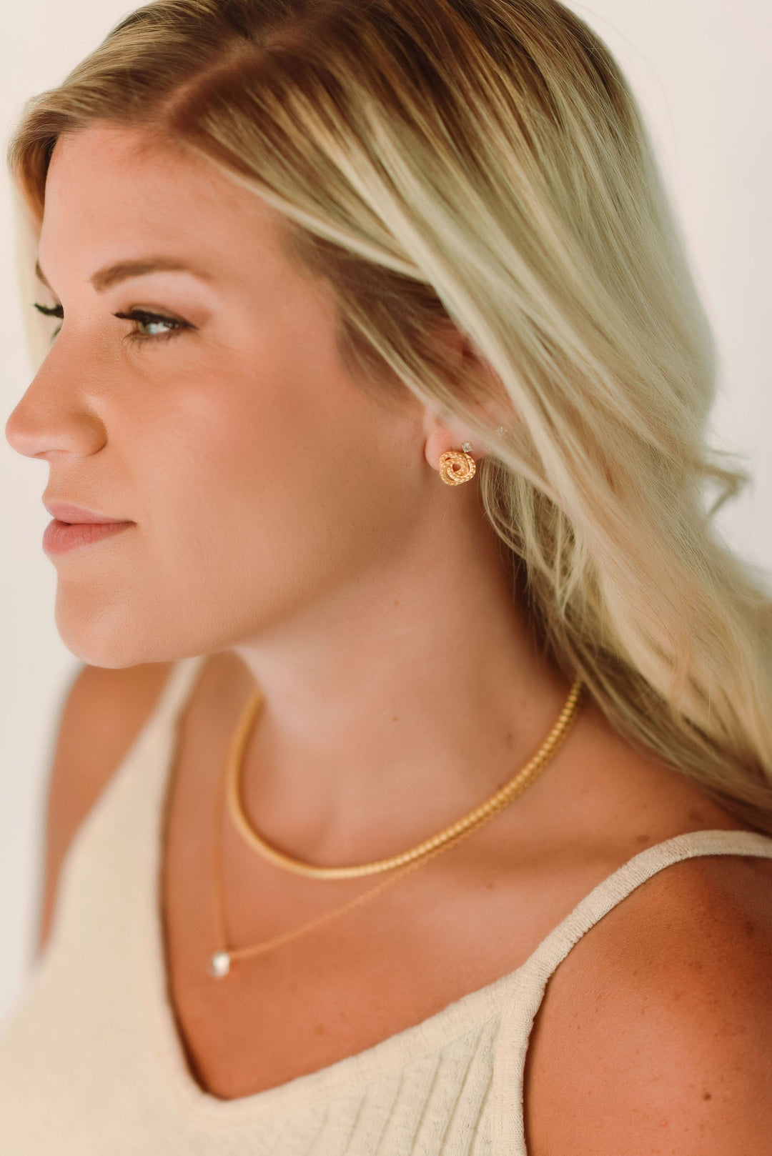 Tatum James Square Bead Necklace