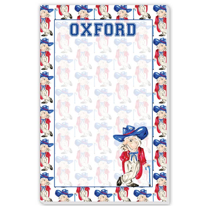 Collegiate Multi Mascot Notepad