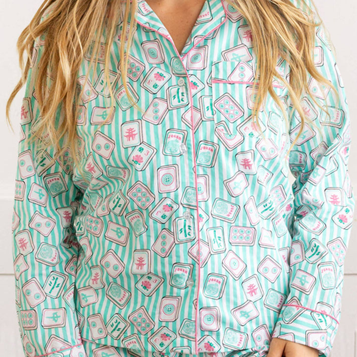 Mahjong Pajama Set